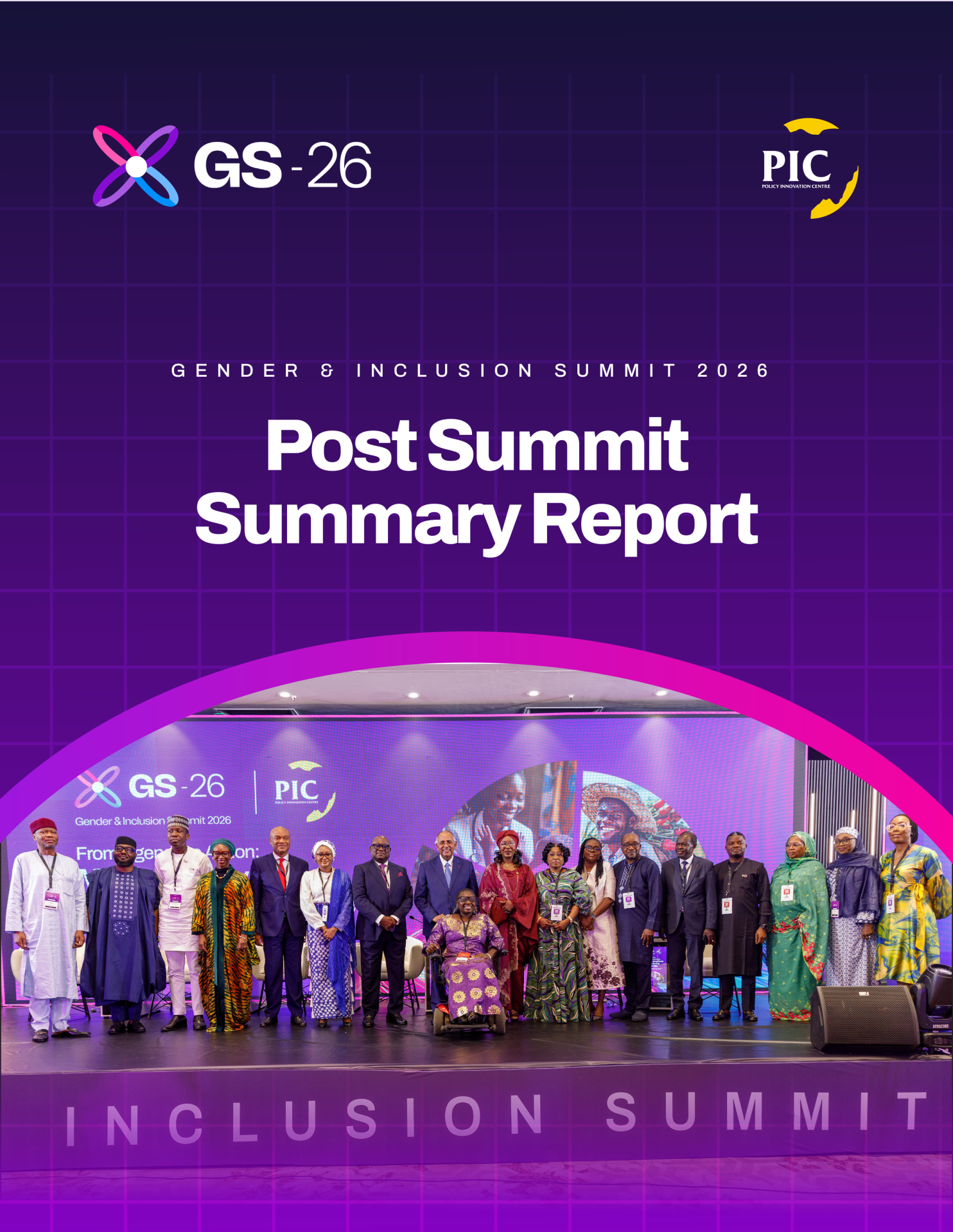 Report Address GS-26 Post Summit Summary Report - Policy Innovation Centre